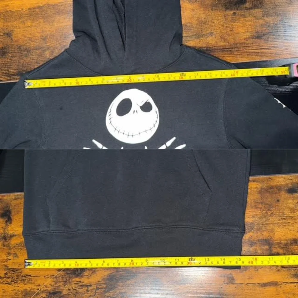 Disney Nightmare Before Christmas Jack Skellington Graphic Hoodie Boys M